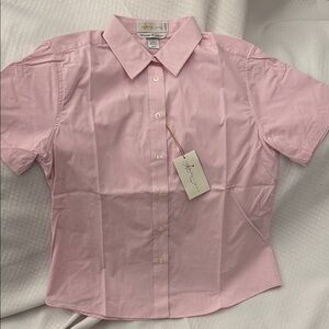 Wrinkle resistant  Il Migliore Button-Down Shirt 99% cotton 1% elastane Pink M